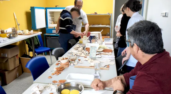 EPSM - Un nouvel atelier poterie est mis en place pour les patients