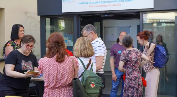EPSM - L’hôpital de jour addictologique de Reims inauguré 