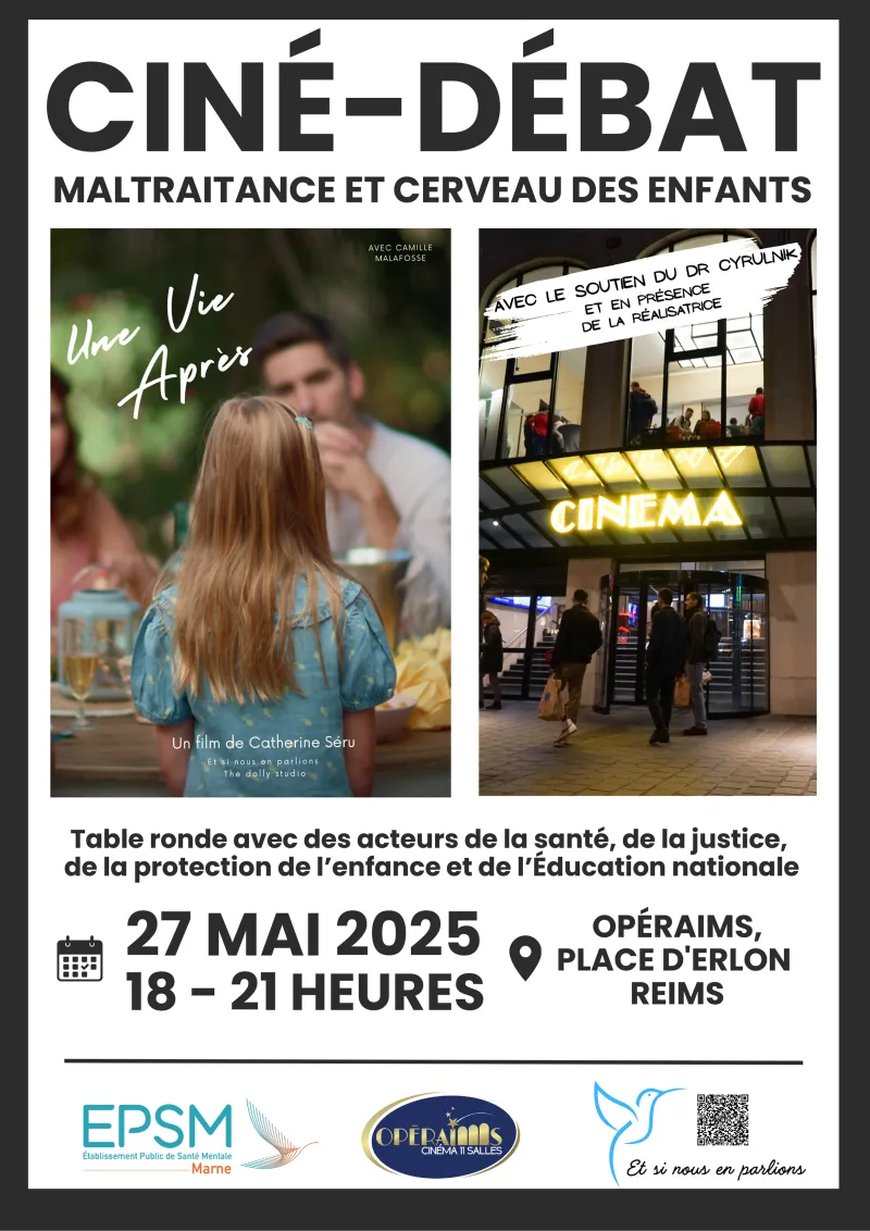 Une soirée ciné-débat sur la maltraitance infantile à l’Opéraims